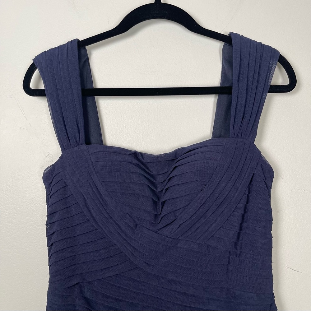 Xscape Navy Cocktail Dress - Picture 4 of 10